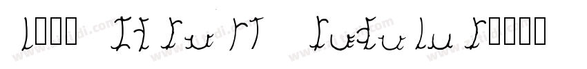 L691 Script Regular字体转换 L691 Script Regular字体转换